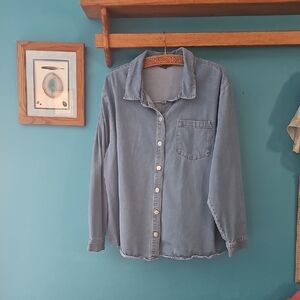 Blue Denim Shirt
